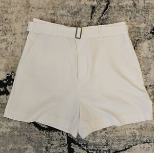 Banana Republic Factory High-Rise White Shorts size 8